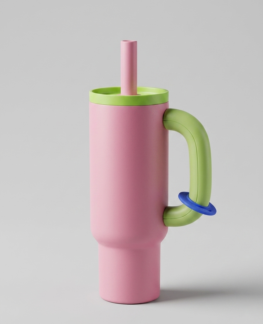 Retouched tumbler product image