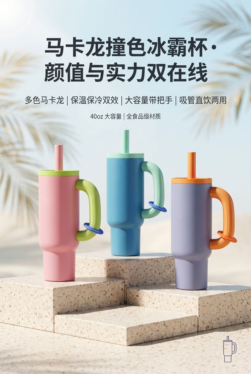 Tumbler ecommerce hero visual